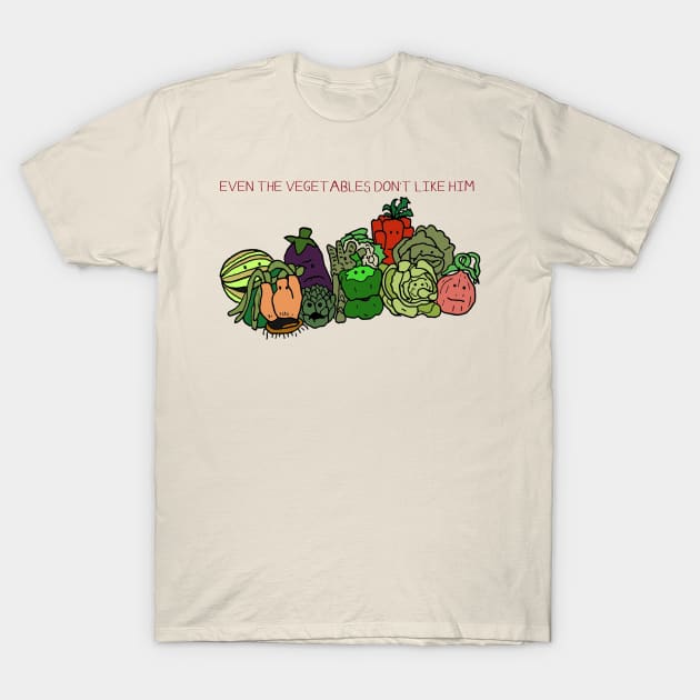 Muppet Christmas Carol - Vegetables T-Shirt by JennyGreneIllustration